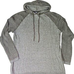 Eddie Bauer Women's Sz 2XL Long Sleeve Pullover Lightweight Knit Sweater Hoodie